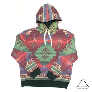 Vtg Polo Ralph Lauren Aztec Navajo 